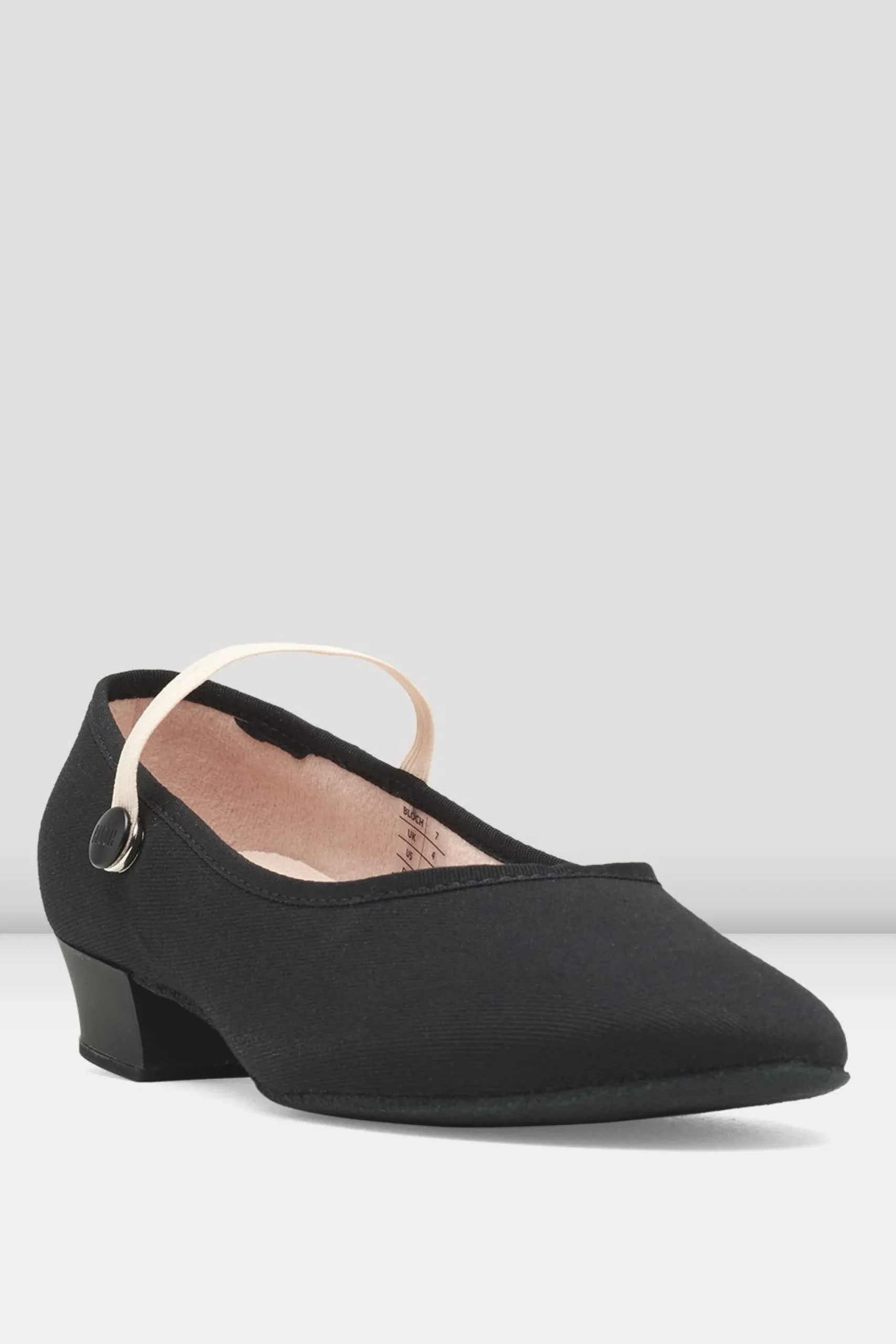 Bloch Charakter^Accent Charakterschuhe mit niedrigem Absatz für Mädchen