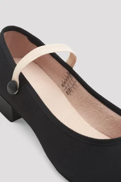 Bloch Charakter^Accent Charakterschuhe mit niedrigem Absatz für Mädchen