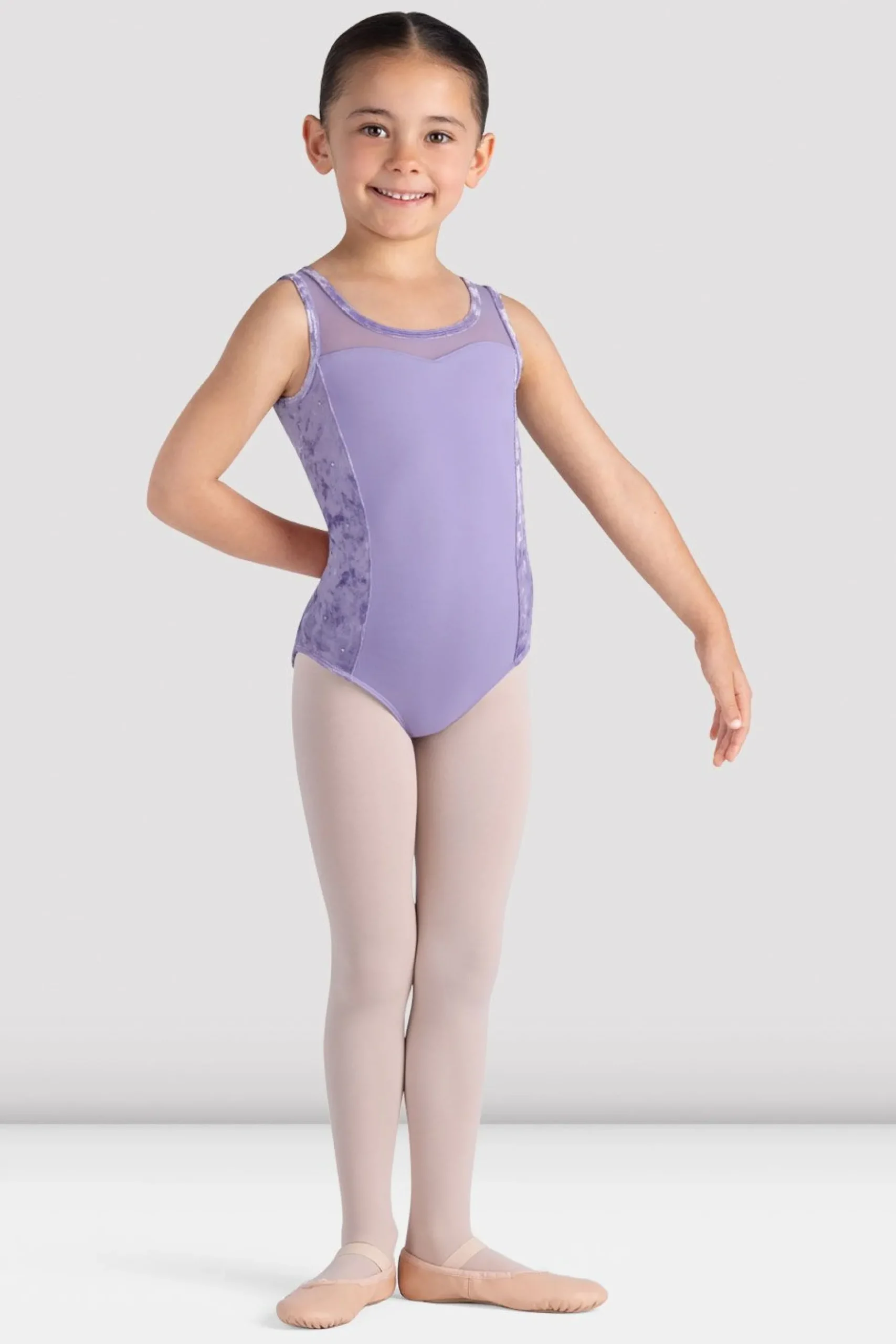 Bloch Trikots^Amelia Tank-Trikot für Mädchen lilac
