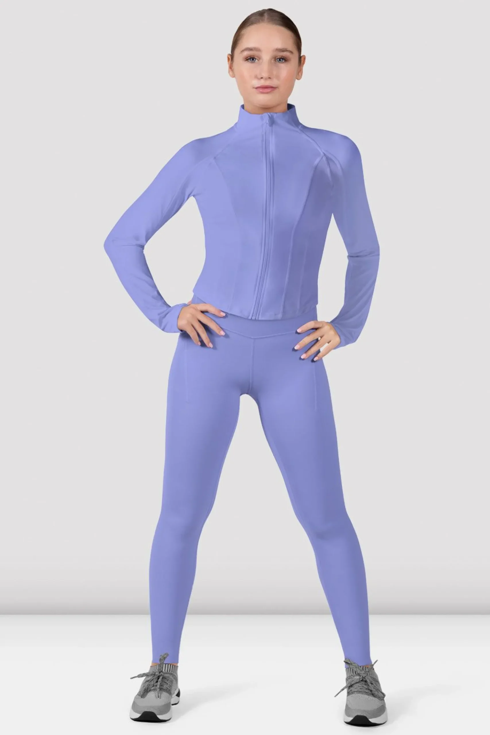 Bloch Jacken^Apex Everhold Contour Zip Jacke cornflower