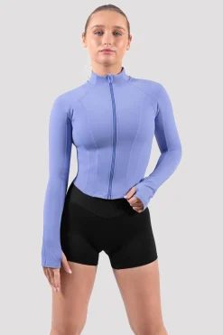 Bloch Jacken^Apex Everhold Contour Zip Jacke cornflower