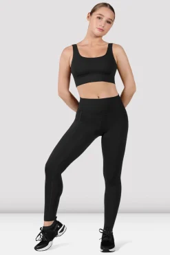 Bloch Gamaschen^Apex everhold Leggings mit Tasche black