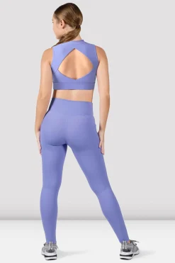 Bloch Gamaschen^Apex everhold Leggings mit Tasche cornflower