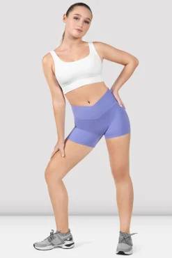 Bloch Kurze Hose^Apex Everhold Shorts mit Wickelbund cornflower