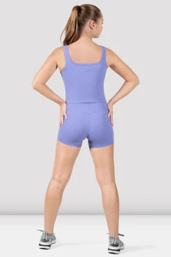 Bloch Kurze Hose^Apex Everhold Shorts mit Wickelbund cornflower
