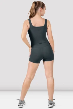 Bloch Crop Tops|Oberteile^Apex everhold Switch Tanktop greencharcoal