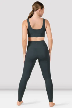 Bloch Crop Tops|Oberteile^Apex everhold Tank Sport-BH greencharcoal