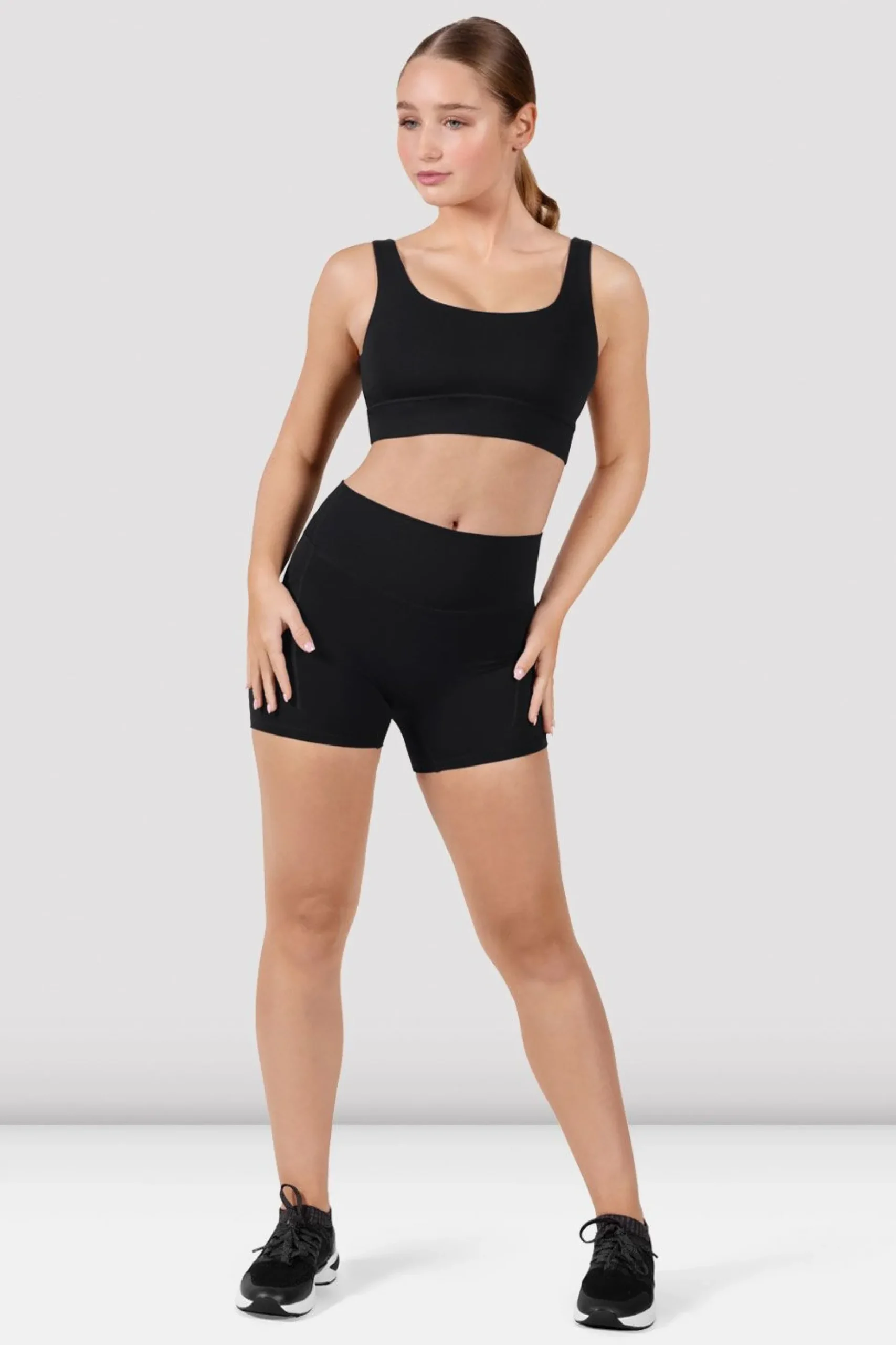 Bloch Kurze Hose^Apex Everhold-Taschenshorts black