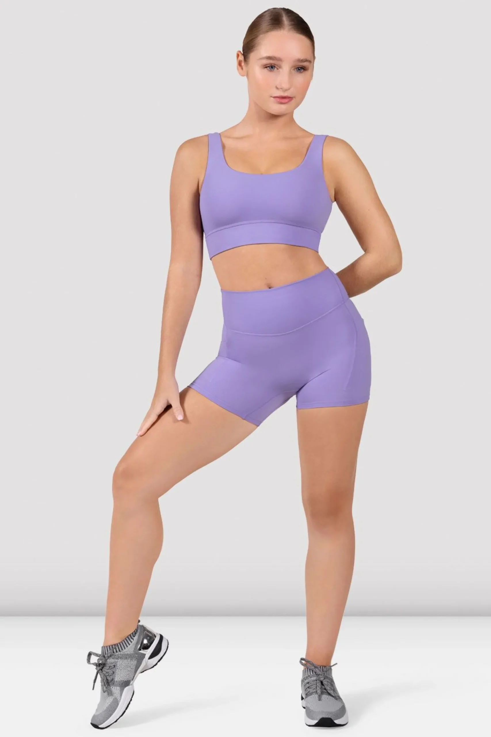 Bloch Kurze Hose^Apex Everhold-Taschenshorts lilac