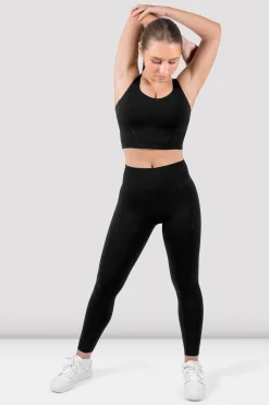 Bloch Gamaschen^Apex sculpt-Legging mit Tasche black