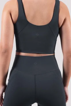 Bloch Gamaschen^Apex sculpt-Legging mit Tasche charcoal