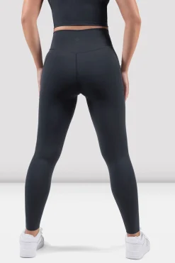 Bloch Gamaschen^Apex sculpt-Legging mit Tasche charcoal