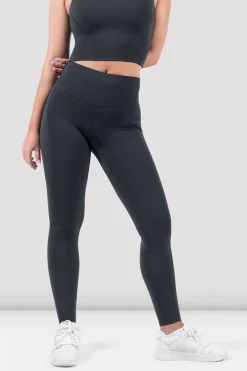 Bloch Gamaschen^Apex sculpt-Legging mit Tasche charcoal