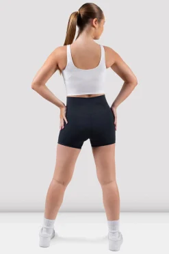 Bloch Crop Tops|Oberteile^Apex sculpt-Tanktop mit kurzem Schnitt offwhite