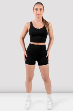 Bloch Crop Tops|Oberteile^Apex sculpt-Tanktop mit kurzem Schnitt black