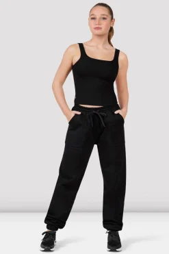 Bloch Oberteile^Apex Flex Tank-Crop-Top black