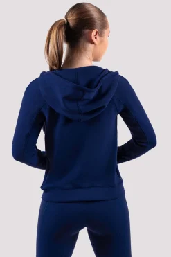 Bloch Jacken^Apex-Adaption Kapuzenjacke mit Reißverschluss navy