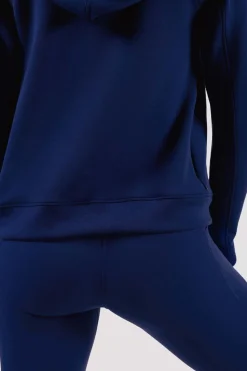Bloch Jacken^Apex-Adaption Kapuzenjacke mit Reißverschluss navy
