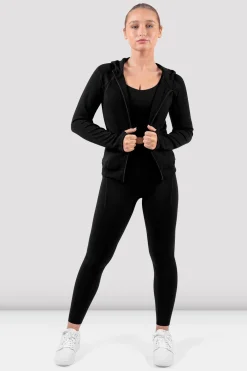 Bloch Jacken^Apex-Adaption Kapuzenjacke mit Reißverschluss black