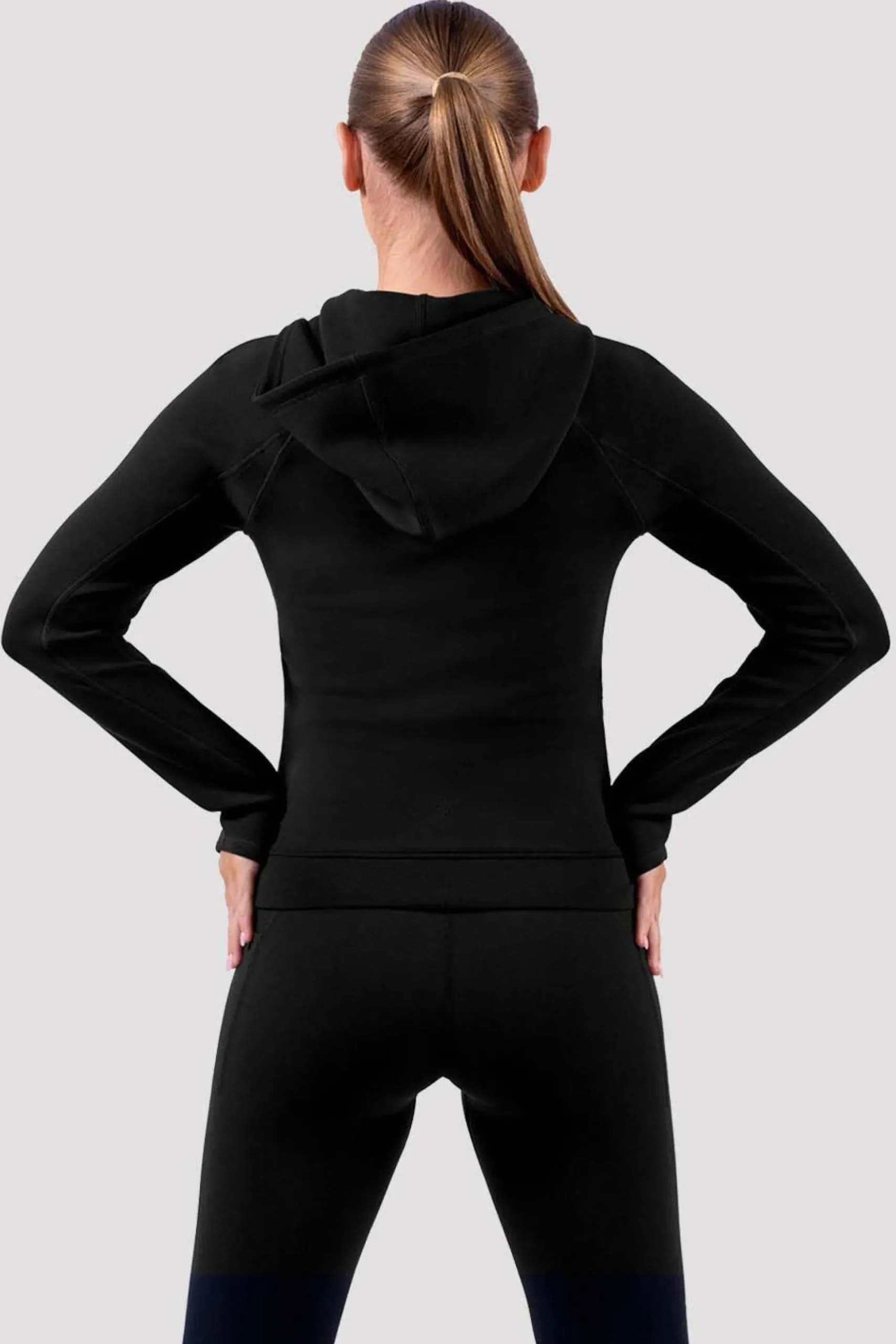 Bloch Jacken^Apex-Adaption Kapuzenjacke mit Reißverschluss black