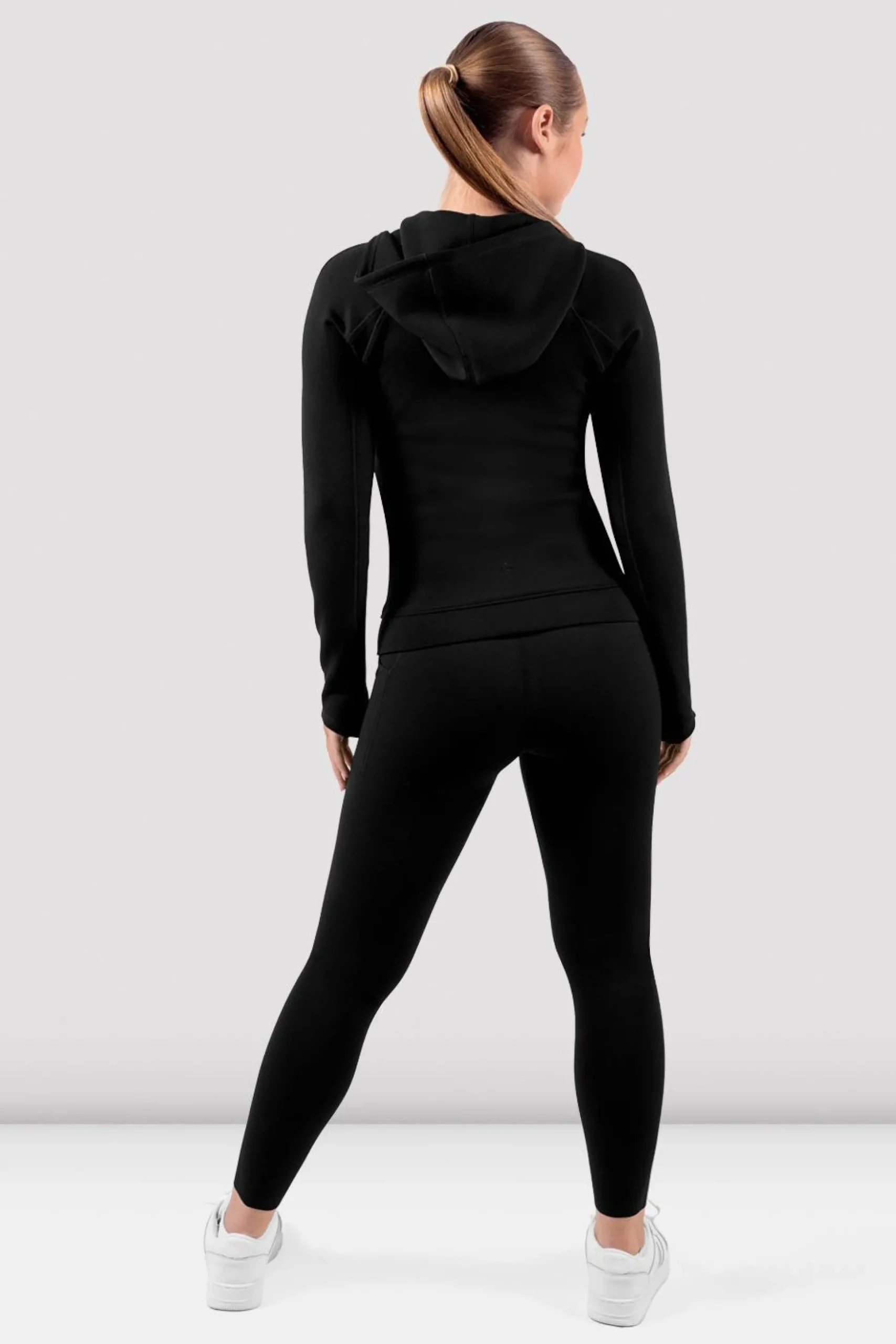 Bloch Jacken^Apex-Adaption Kapuzenjacke mit Reißverschluss black