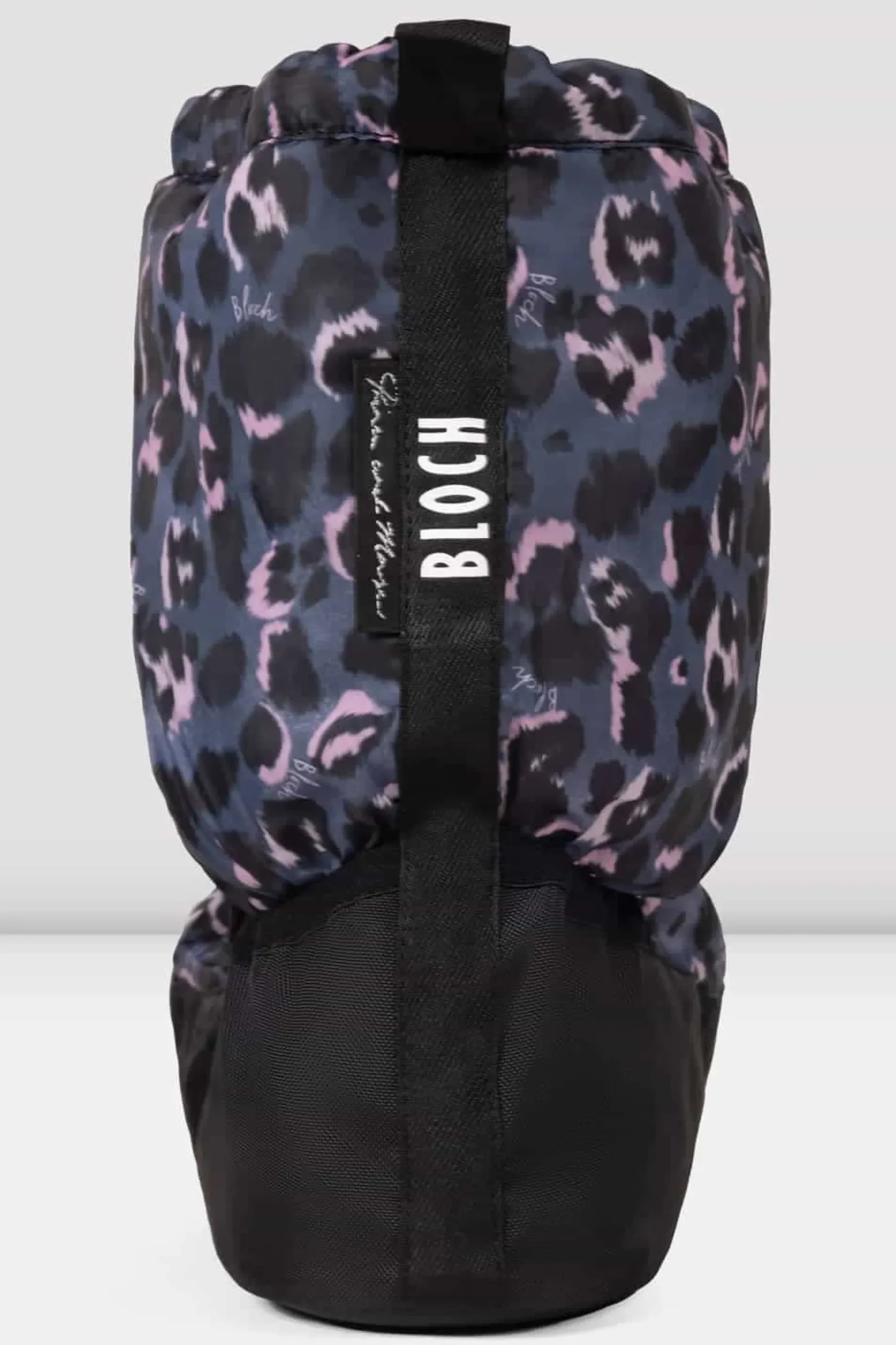 Bloch Herren|Stiefel^Aufwärmstiefeletten mit Animal-Print für Erwachsene blackleopardnylon