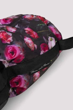 Bloch Herren|Stiefel^Aufwärmstiefeletten mit Blumenmuster für Erwachsene flowerrosenylon