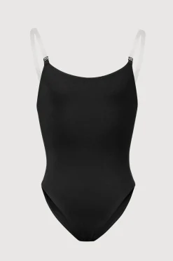 Bloch Unterwäsche^Auva-Body mit verstellbaren Trägern für Mädchen black