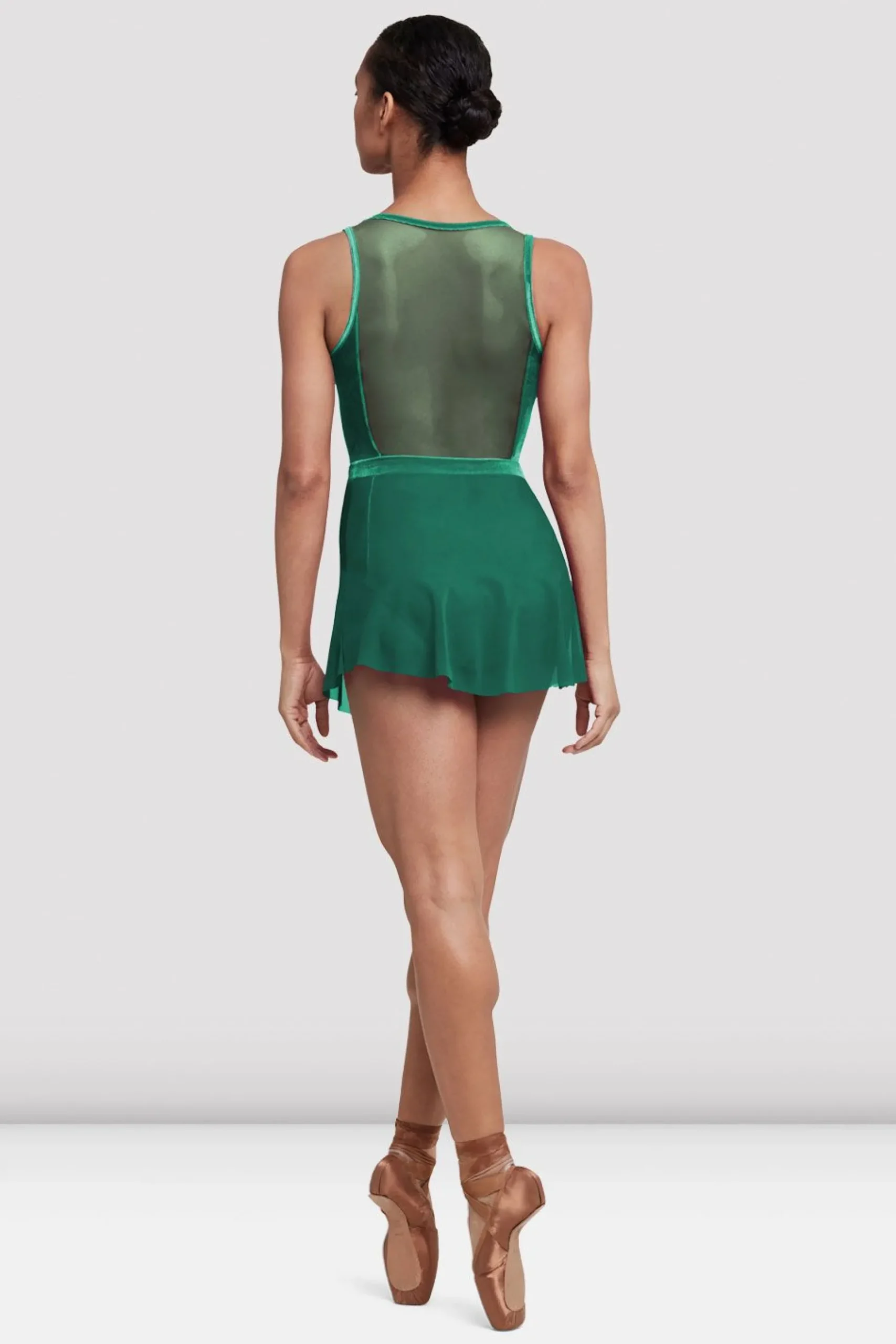 Bloch Röcke & Tutus^Avery Mesh-Rock für Damen emerald