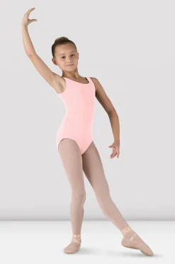 Bloch Basics & Uniformen|Trikots^Basic-Tanktop-Trikot mit Rundhalsausschnitt für Mädchen