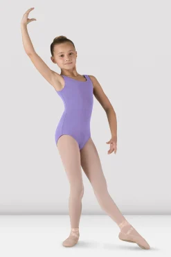Bloch Basics & Uniformen|Trikots^Basic-Tanktop-Trikot mit Rundhalsausschnitt für Mädchen