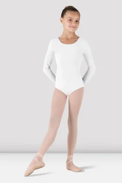 Bloch Basics & Uniformen|Trikots^Basic-Trikot mit langen Ärmeln für Mädchen