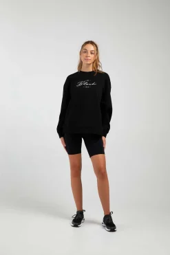 Bloch Oberteile|Aufwärmen^Übergroßes Freizeit-Sweatshirt mit Rundhalsausschnitt