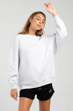 Bloch Oberteile|Aufwärmen^Übergroßes Freizeit-Sweatshirt mit Rundhalsausschnitt