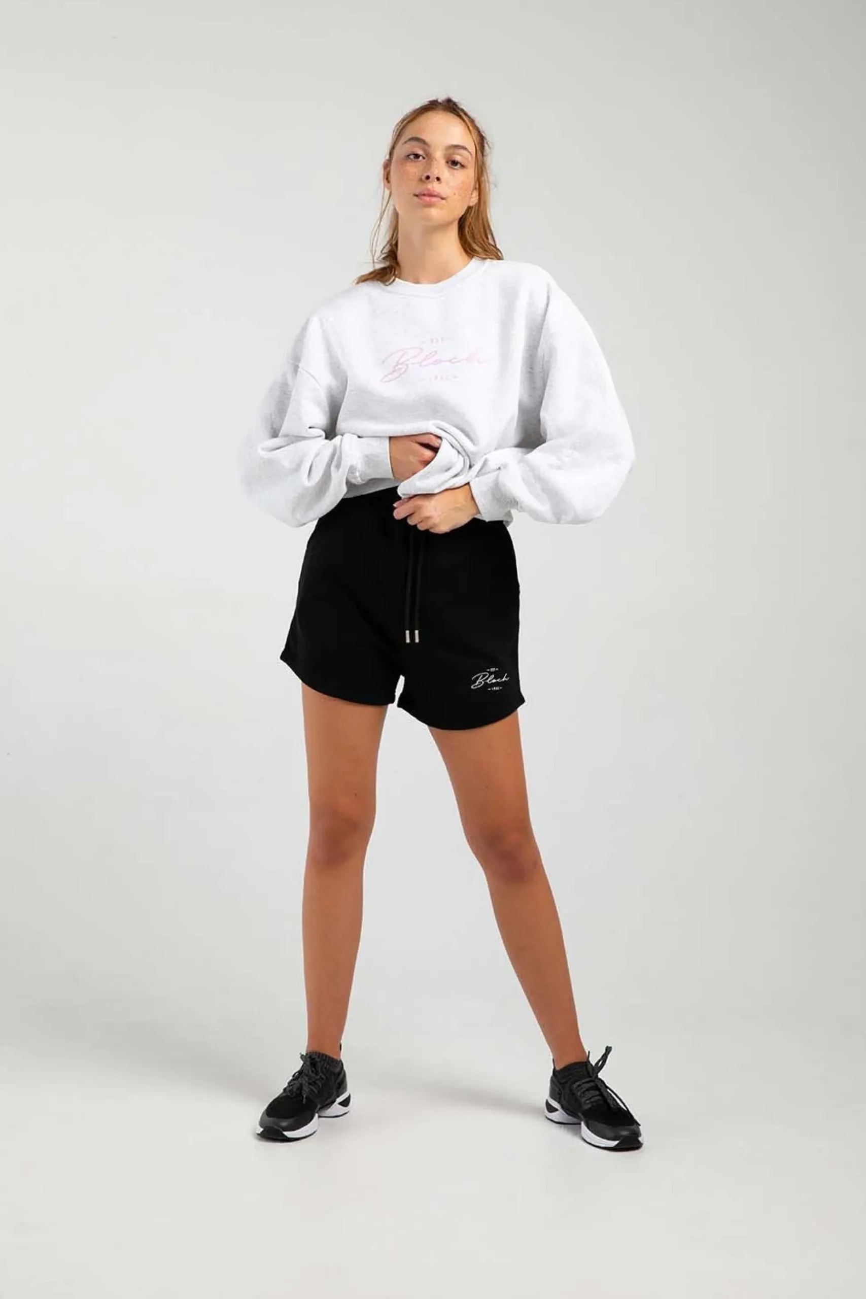 Bloch Oberteile|Aufwärmen^Übergroßes Freizeit-Sweatshirt mit Rundhalsausschnitt