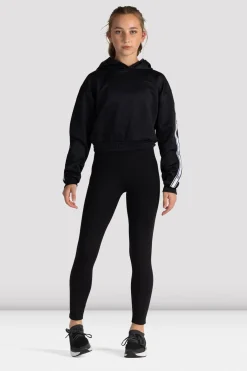 Bloch Oberteile|Aufwärmen^Logo Studio Kapuzenpullover für Kinder black