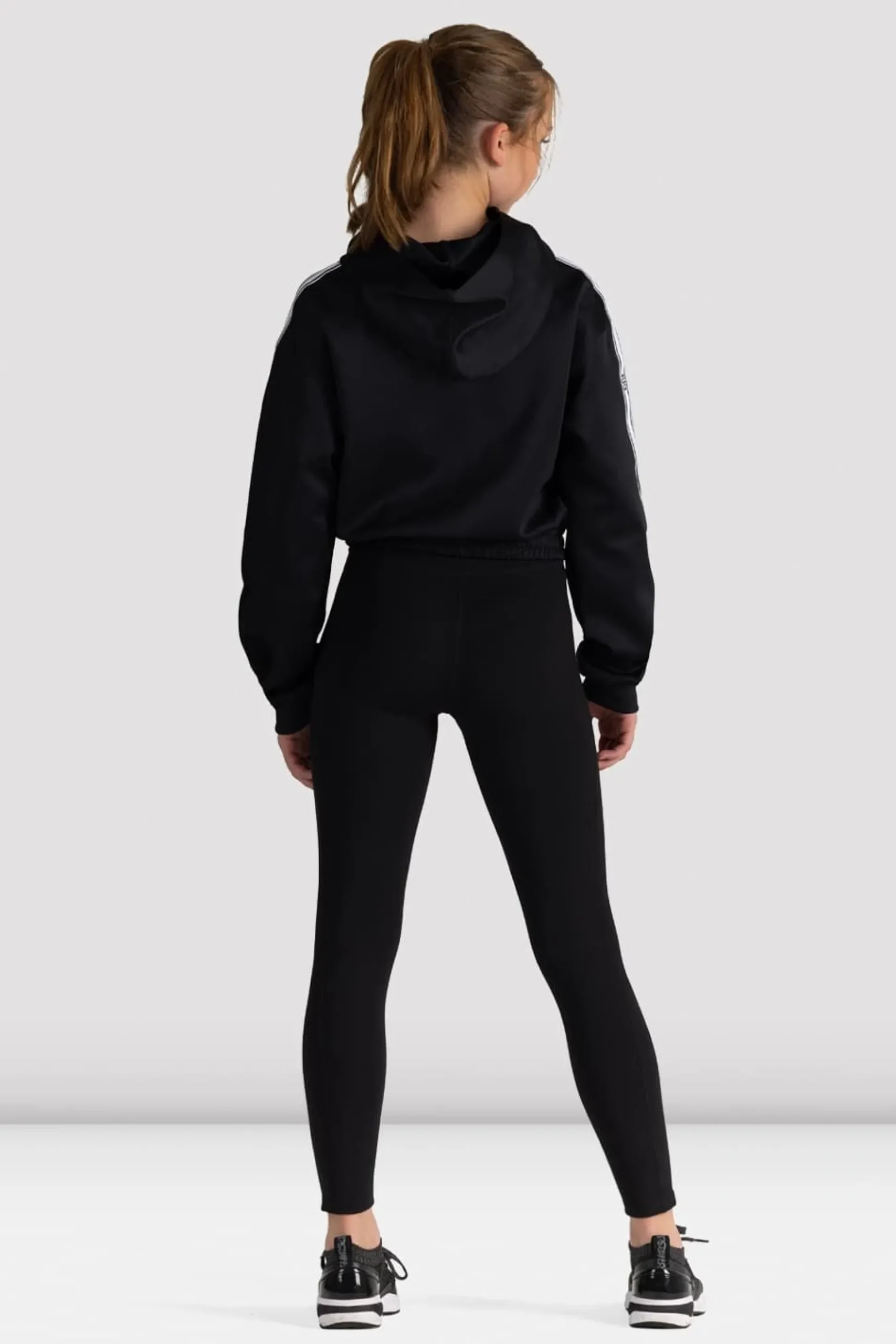Bloch Oberteile|Aufwärmen^Logo Studio Kapuzenpullover für Kinder black