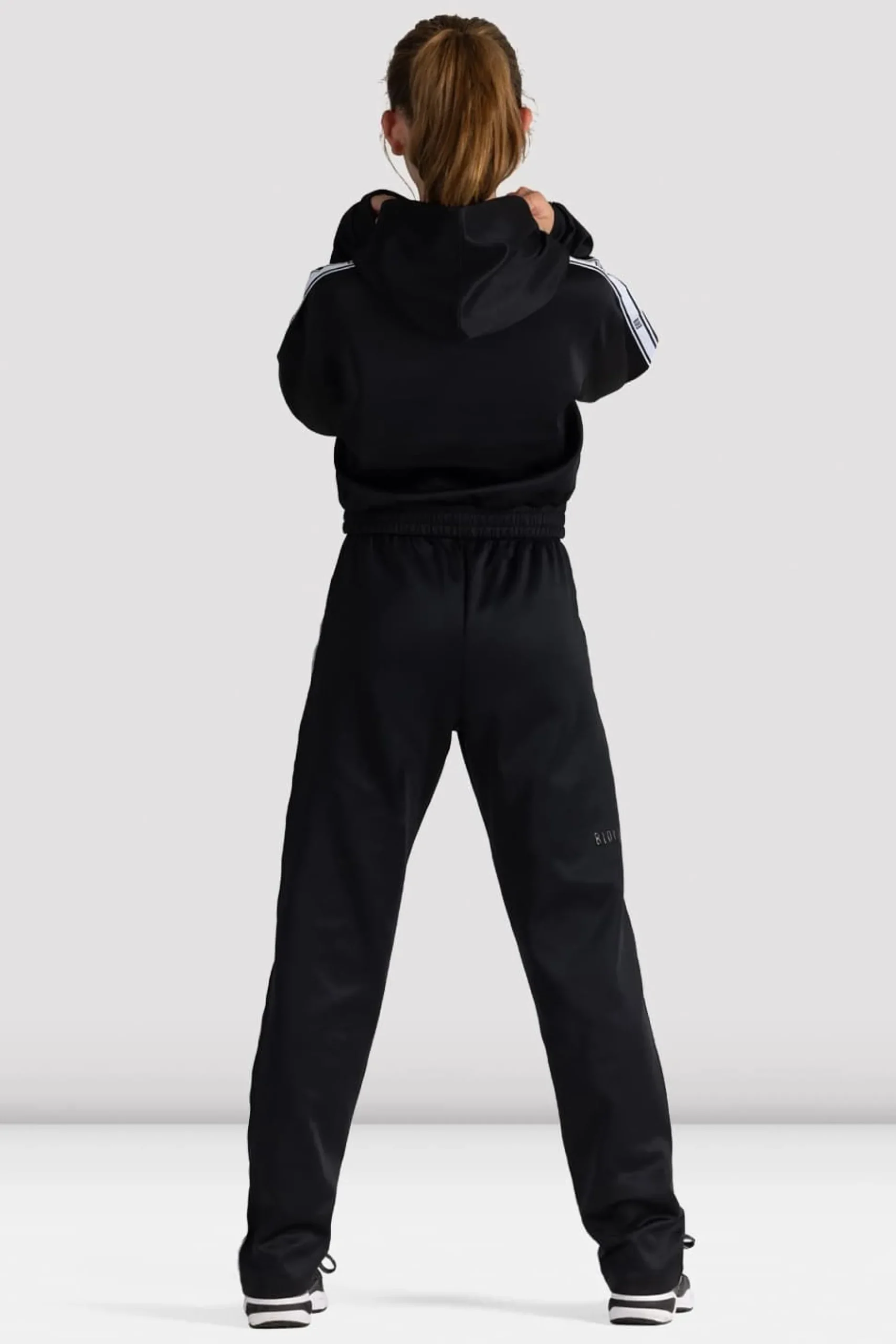 Bloch Oberteile|Aufwärmen^Logo Studio Kapuzenpullover für Kinder black