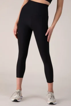 Bloch Gamaschen^sculpt 3/4-lange Leggings ebony