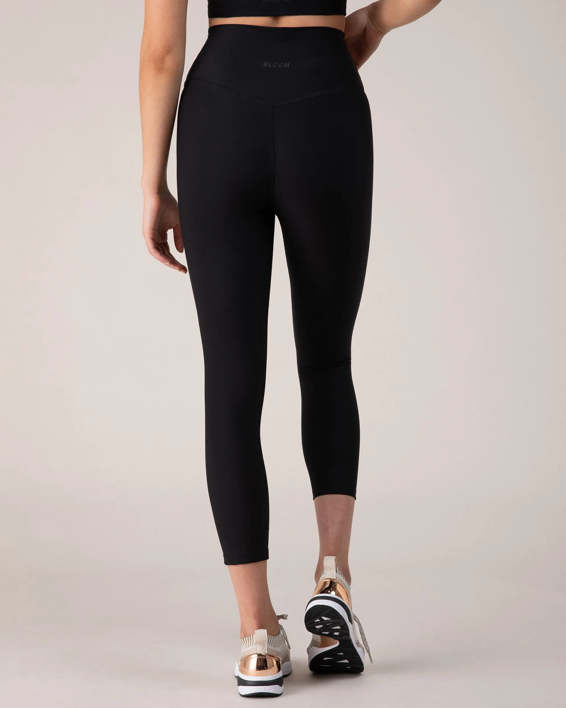 Bloch Gamaschen^sculpt 3/4-lange Leggings ebony