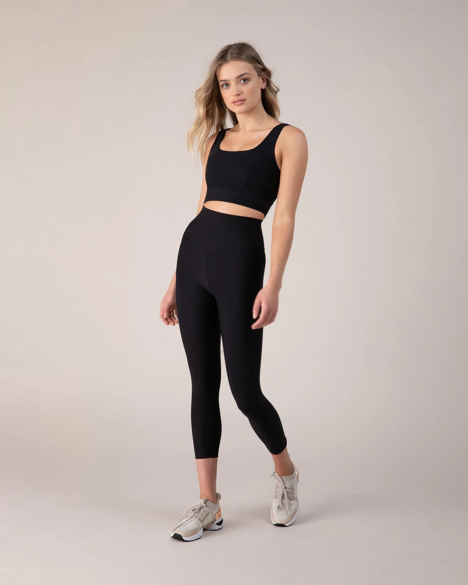 Bloch Gamaschen^sculpt 3/4-lange Leggings ebony