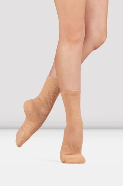 Bloch 分类为空^sox Tanzsocken in Crewlänge knit