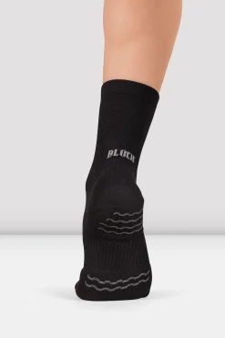 Bloch Socken|Herren^sox Tanzsocken in Crewlänge blackknit
