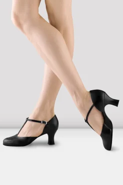 Bloch Charakter^Charakter-Schuhe aus Split-Flex-Leder für Damen
