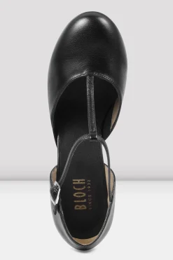 Bloch Charakter^Charakter-Schuhe aus Split-Flex-Leder für Damen