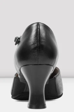 Bloch Charakter^Charakter-Schuhe aus Split-Flex-Leder für Damen