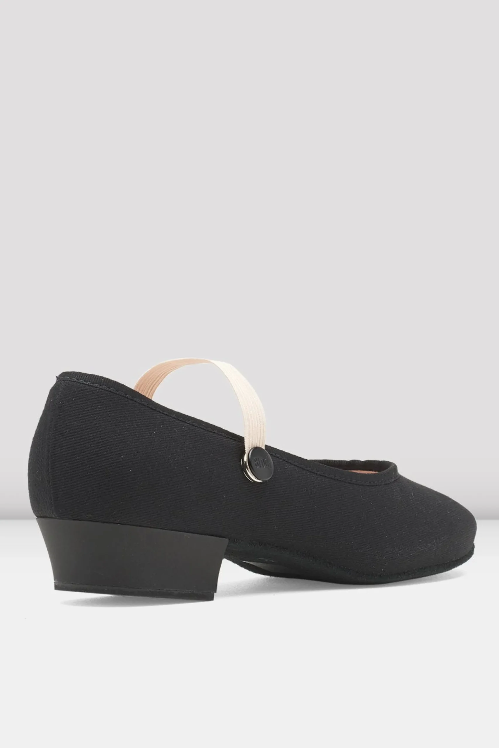 Bloch Charakter^Charakter-Schuhe mit niedrigem Absatz und Akzent für Damen