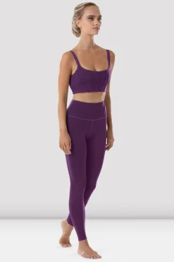 Bloch Oberteile^Crop-Top mit Spitzen-Camisole für Damen elegance