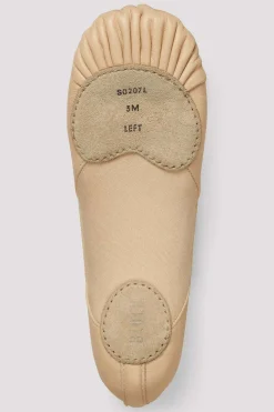 Bloch 分类为空^Damen Ballettschuhe aus Leder mit Verstärkungen lightleather