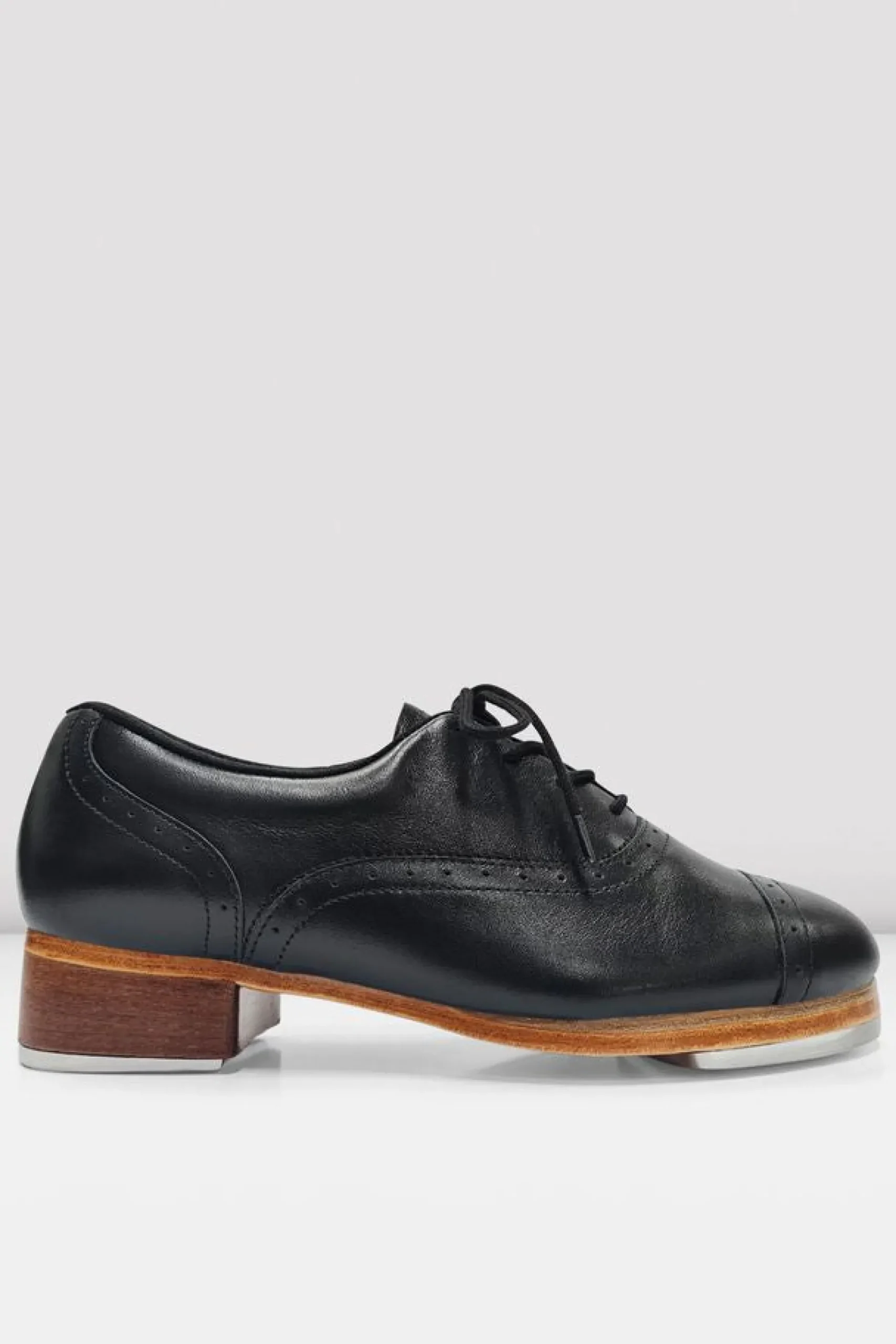 Bloch Stepptanz^Damen Jason Samuels Smith Tap-Schuhe mit natürlicher Sohle blackleather